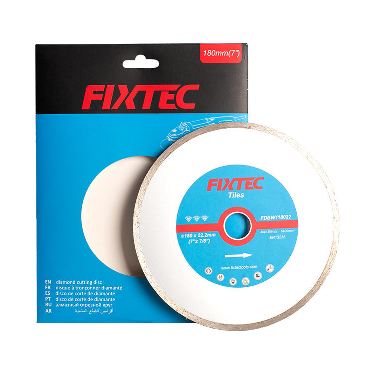 125mm Diamond Cutting Disc (Continuous Rim) - Fixtec
