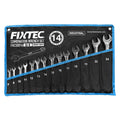 14-Piece Combination Spanner Set (8–17mm) - Fixtec