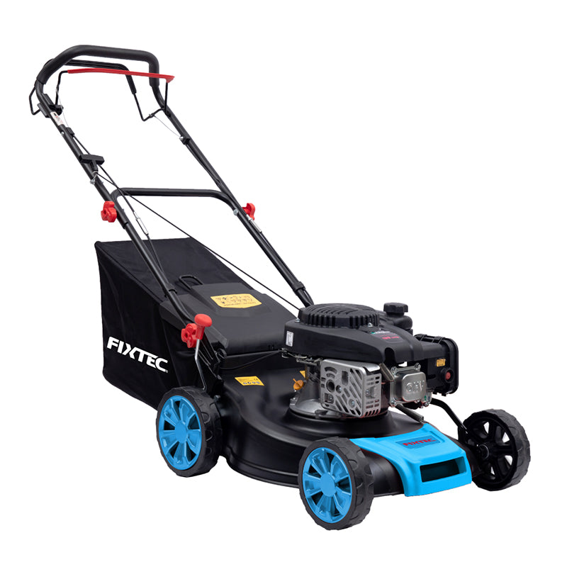 18" Self-Propelled Gasoline Lawn Mower (139cc) - Fixtec