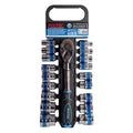 19-Piece 1/2" Drive Socket Set - Fixtec