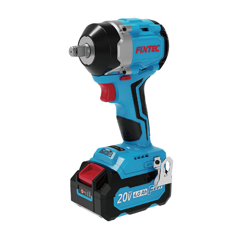20V Cordless Brushless Impact Wrench 1/2" (550Nm, Kit) - Fixtec