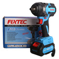 20V Cordless Brushless Impact Wrench 1/2" (750Nm, Kit) - Fixtec