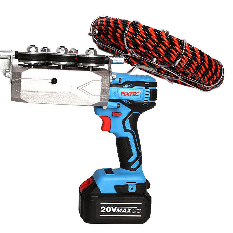 20V Li-ion Brushless Cable Pulling/Threading Machine - Fixtec