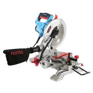 255mm Compound Mitre Saw 1600W (Laser) - Fixtec