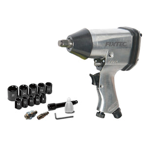 3/4" Air Impact Wrench (1300Nm, Twin Hammer) - Fixtec
