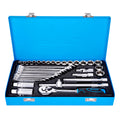 36-Piece 3/8" Drive Socket Set - Fixtec