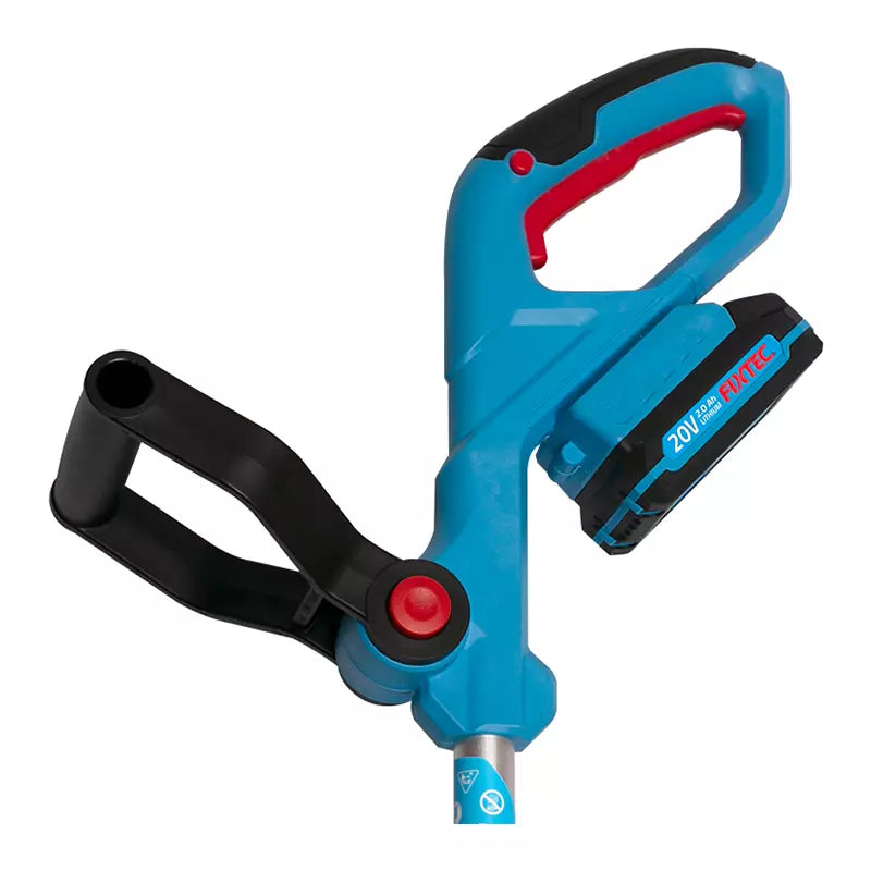 20V Battery Operated Brush Cutter – Cordless Grass Trimmer - Fixtec