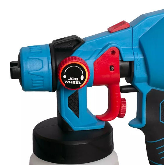20V Cordless Paint Spray Gun – Lightweight Electric Paint Sprayer - Fixtec