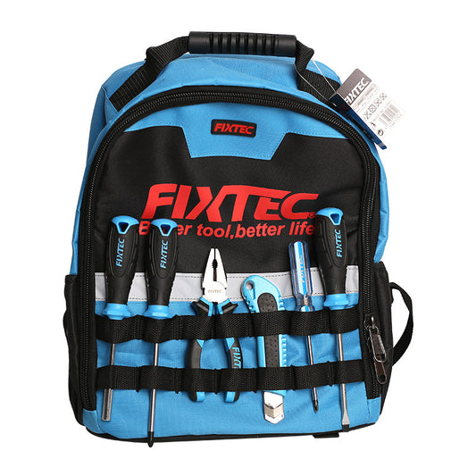 Tool Backpack (600D Polyester) – Heavy-Duty Tool Storage Bag - Fixtec